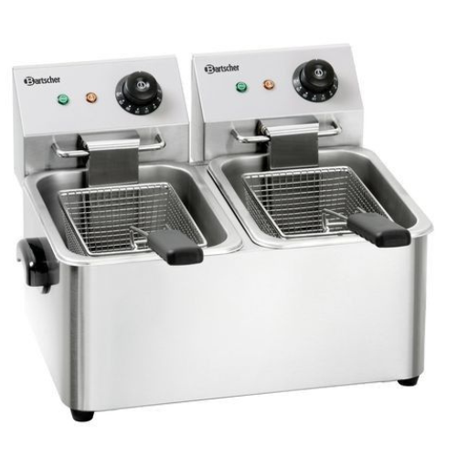 Bartscher Frityr Snack 11 – 4+4L